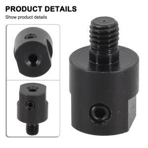 M6 액슬 전동 샤프트 커플러 슬리브 톱 블레이드 커플링 척 어댑터 3.175mm 4mm 1 개