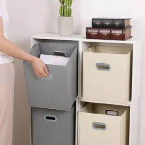 [하프클럽/]접이식 다목적 수납함 오픈형 리빙 정리박스