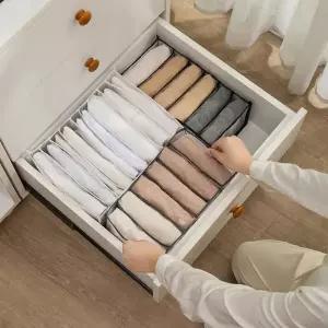 [하프클럽/]옷장 서랍 칸막이 옷정리함 의류 보관 케이스 티셔츠 레깅스 수