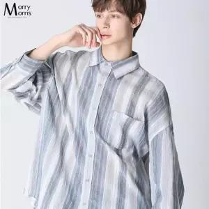 [모리모리스][모리모리스] 플루어 린넨 셔츠