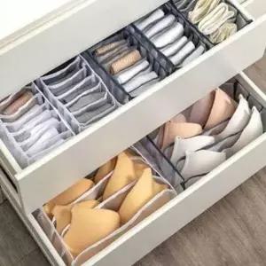 [하프클럽/]다용도 정리함 서랍 수납함 칸막이 포켓 옷장 양말 속옷 보관함