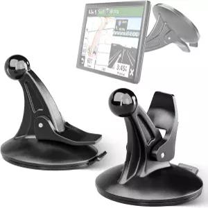 강력한 흡입 컵이 장착된 Garmin Nubi 윈드실드 대시보드용 EWAY 2PCS GPS 자동차 홀더 마운트