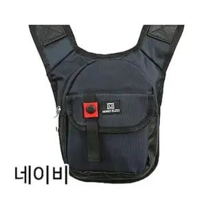인기 네이비 남성 보조 아웃도어 가방 힙색 크로스백