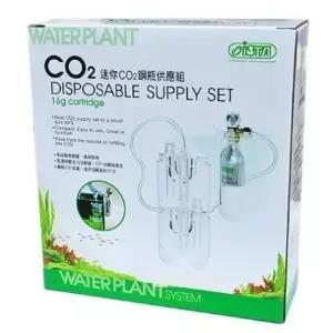 친절한탄씨 적합한 리필형 초미니 알루미늄 co2셋트 소형어항에 수초 양치류 유목 수초초보 중경초
