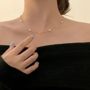 액세서리 (925 Silver) Pearl Salt Necklace A 40