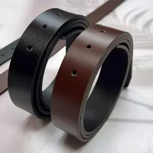 허리띠 소가죽 통가죽 벨트끈 이탈리아 교체용 폭33mm
