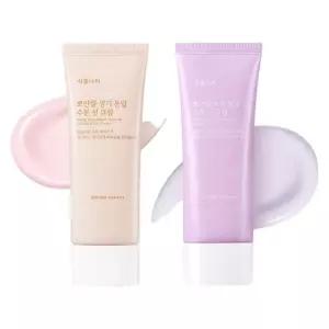 식물나라 뽀얀쌀 수분 선크림 100ml