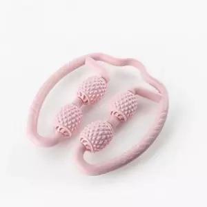 핸들 롤러 마사지 종아리 복부 허벅지 팔뚝 운동 기구 근육 지압 홈트 스트레칭