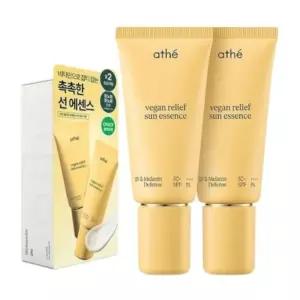 아떼 비건 릴리프 선 에센스 EX 50ml 2개