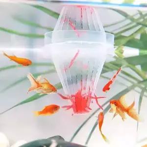 생먹이 피딩컵 10p 어항용품 수족관 열대어 관상어 물고기키우기