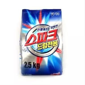 드럼 QUQ519B7 세탁기 전용 세탁 세제 찬물 빨래 세제 2.5kg