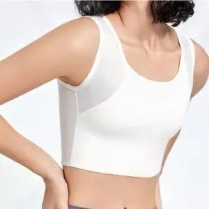 큰컵 트루리즈 메쉬 스포츠 브라탑 선수용 압박브라 빅 2XL