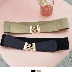 왕진주 국내생산 여성벨트 스판