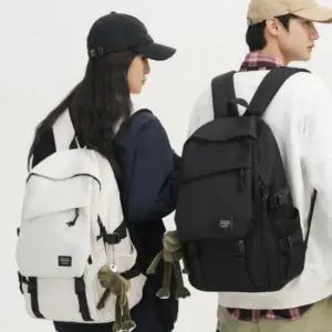 캐주얼 백팩 책가방 학생 데일리 심플 이중포켓