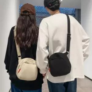 크로스백 심플 나일론 캐주얼 남녀공용 가방