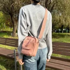 가벼운 데일리 생활방수 크로스백 DKMI_8763 미니크로스백실버