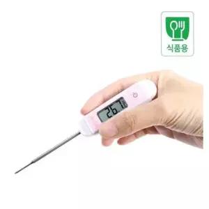포켓용 디지털온도계 -40 ~ 300도 분홍 CS-102