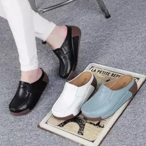 여자 데일리 캐주얼 발편한 뮬 슬립온