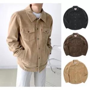 [리바이스]리바이스 스웨이드 FAUX LEATHER 셔츠 재킷 LM9RS274