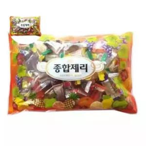 850g 아리랑 종합젤리 x 1박스 4개입 쫄깃한젤리