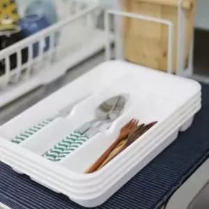 ( )서랍 정리 트레이 수저정리함 싱크대수저통 수저보관함
