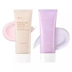 식물나라 뽀얀쌀 수분 선크림 100ml