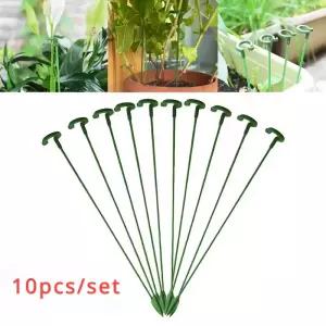 10pcs 화분에 심은 식물 지원 랙 내구성 꽃 등반 스탠드 홈 정원 장식 원예 도구