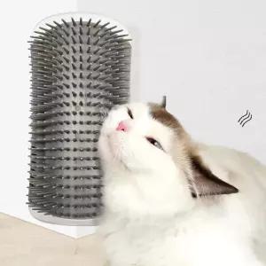 마사지 애완 동물 고양이 브러시 코너 긁힌 자국 제모 아름다움 깨끗한 새끼 이동식 Scratcher 빗