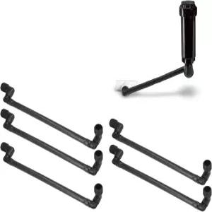 정원 잔디 관개 스윙 파이프 5PCS G3/4 외부 스레드 회전식 어셈블리 도구 서포트 암 스프링클러 피팅