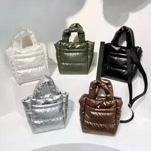 패딩토트백 가벼운 패딩 토트 백 미니 토드 가방 패딩토트백 여성토트백 미니토트백