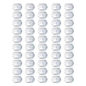 이주 50Pcs 스케이트 스페이서 휠 베어링 롤러 신발 스케이트보드 스쿠터 쿼드 인라인
