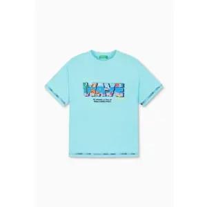 [갤러리아] 베네통키즈G  26S/S 트로피컬웨이브티셔츠 QATS35631LB