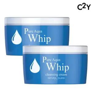 C2Y 퓨어 아쿠아휩 클렌징 크림 300ml 2개