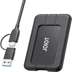 JOIOT 512G 휴대용 SSD 최대 2000MB/s USBC USB 3.2세대 2x2 외장 보호 케이스 충격 방지 타입C 솔리드