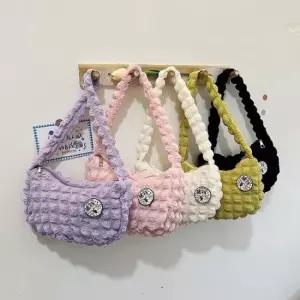 구름 버블 백 가벼운 여성 호보 백 크로스 토트 숄더 여성숄더백 보부상가방 마이크로백