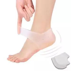 각질제거 말랑말랑 실리콘 발뒤꿈치 보호대 풋패드 1set