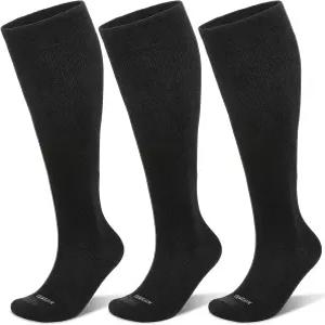 여성 및 남성용 메리노 울 압박 양말 20-30mmHg 무릎 높이 졸업 지원 간호사 임신 여행용 LEVSOX