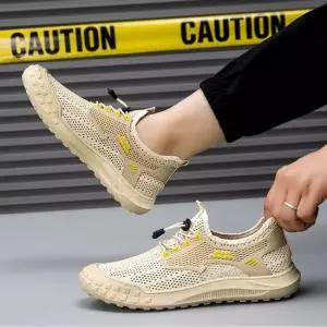 남성 메쉬 운동화 여름 런닝화 가벼운 스니커즈 2색 스니커즈뮬 발편한운동화