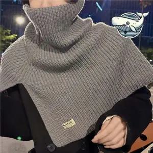 따뜻한 겨울 숄 니트 머플러 넥워머 어깨 니트어깨숄