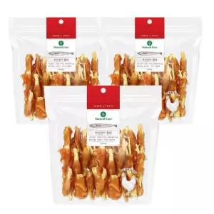 네츄럴코어 치킨말이 황태 220g x 3개 애견간식