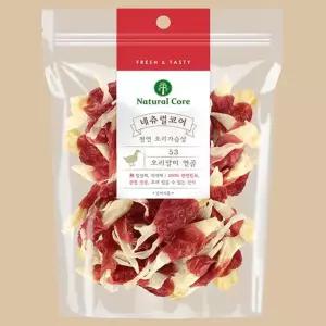 네츄럴코어 오리말이 연골 120g 천연원료 애견간식