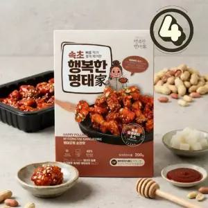 속초 명태강정 순한맛 200g x4개