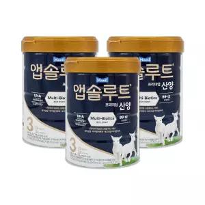 매일유업 앱솔루트 프리미엄 산양 3단계 750g 3개/mj