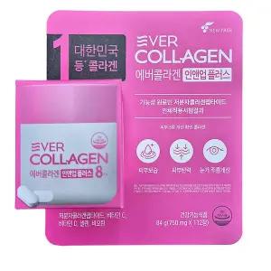 뉴트리 에버콜라겐 인앤업플러스 750mg x 112정 무료배송 gx