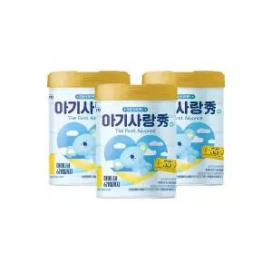 [하프클럽/남양]남양 아기사랑 수 캔분유 800g 1단계 3캔