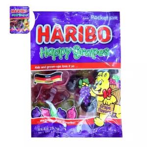 수입과자 하리보 해피그레이프 10개입 1볼 HARIBO 젤리 100g