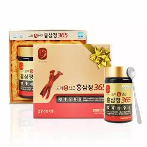 한삼수 6년근고려홍삼정 365 2병 선물세트 부모님 건강 선물세트 감사