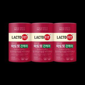 종근당건강 공식 락토핏 간케어 60포 3통(90일분)