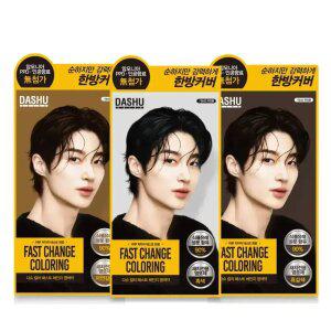 다슈 한방체인지 염색약 새치커버 120g 2개