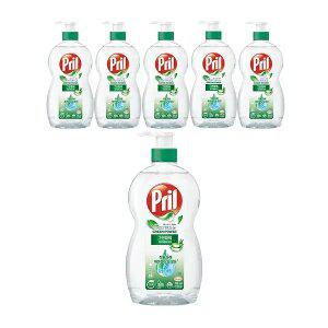 프릴 주방세제 그린파워 알로에베라향, 700ml, 6개